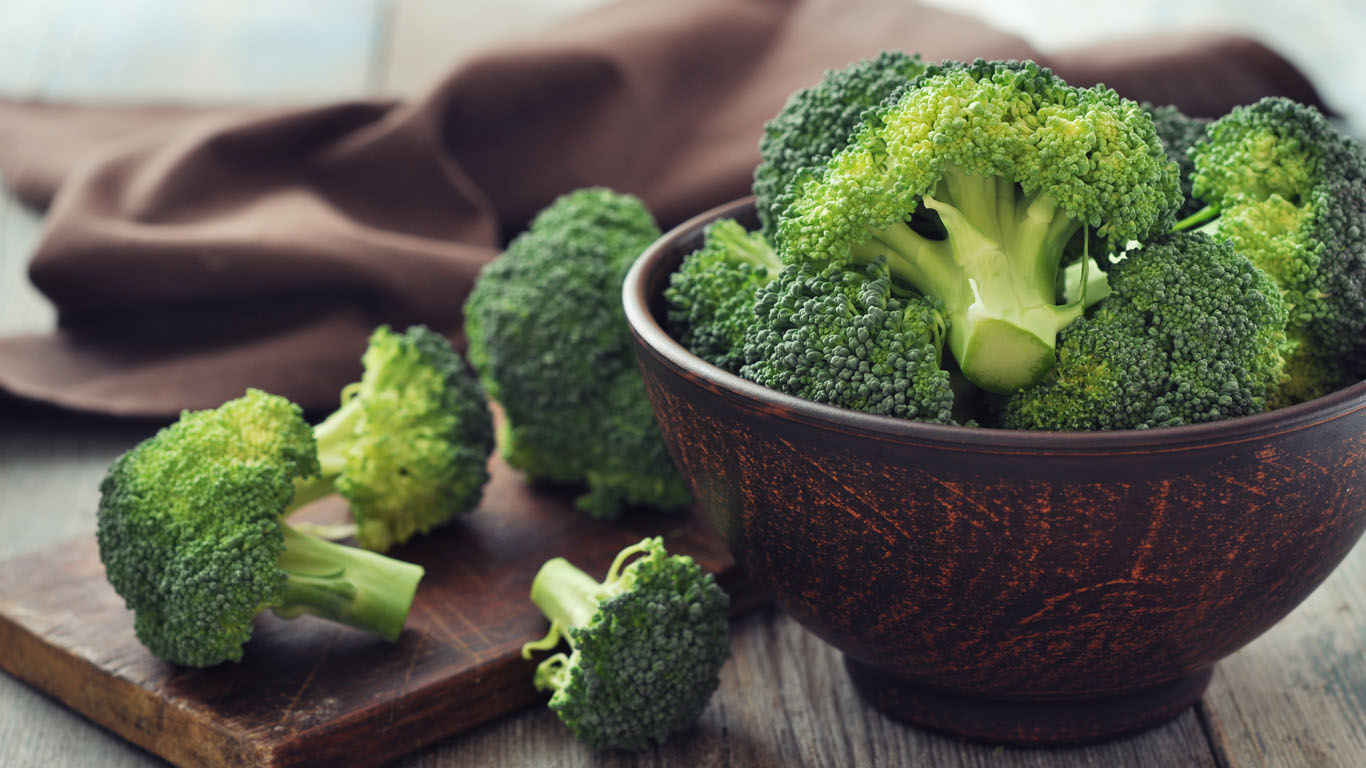 Le brocoli séduit par ses antioxydants et ses fibres alimentaires