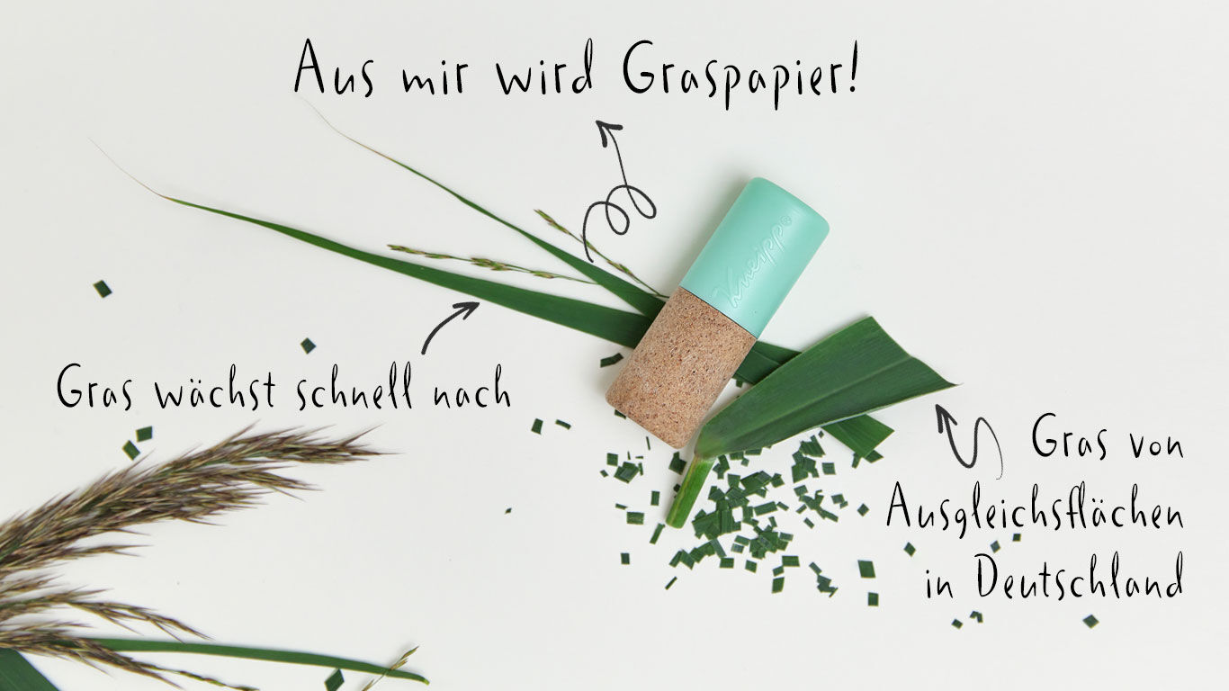 Graspapier spaart natuurlijke hulpbronnen