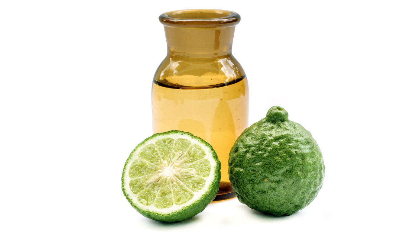 Apothekersfles en bergamot.