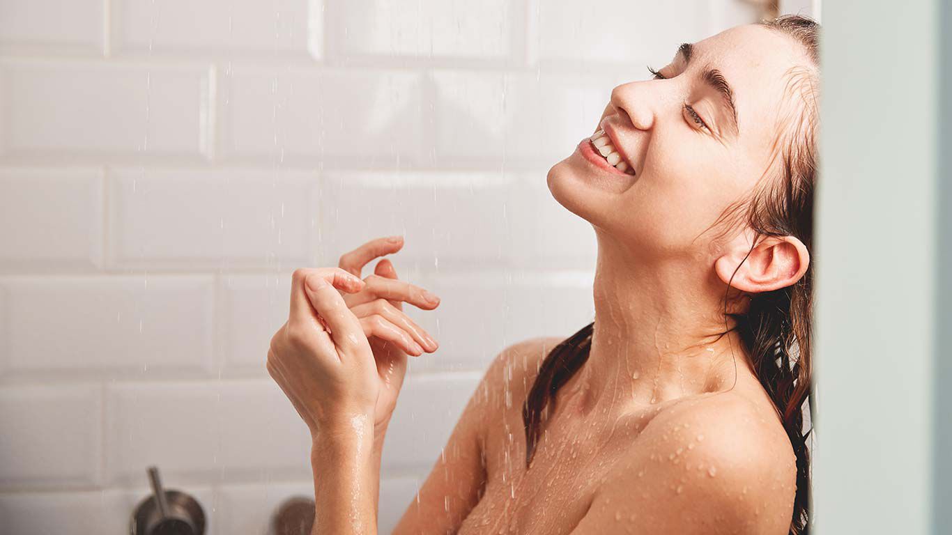 Zeven tot tien minuten zijn voldoende voor een optimale douche-ervaring