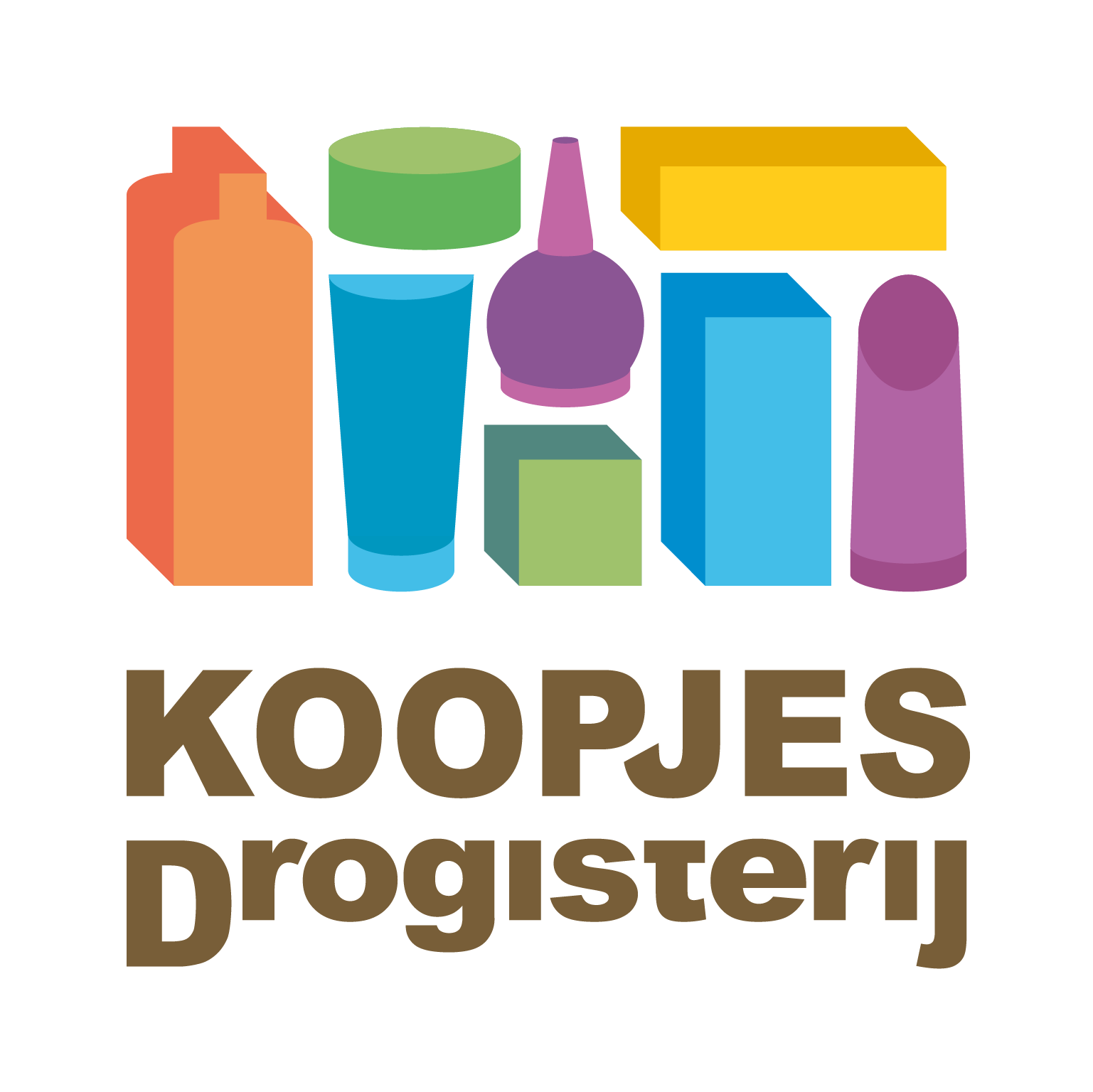 Kleurrijk logo Koopjesdrogisterij