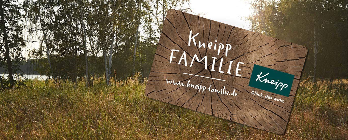 Ein Bild der Kneipp Familien-Karte
