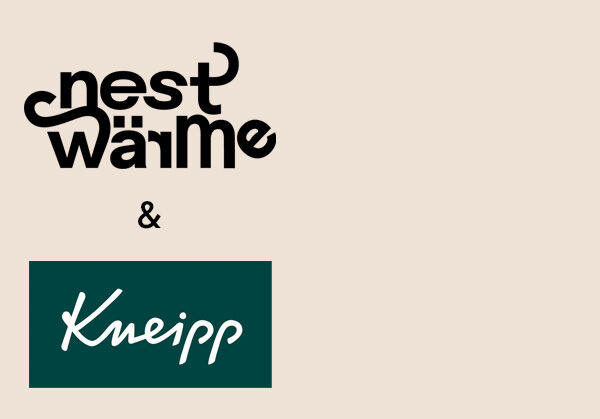 Logo des Vereins nestwärme e. V. und Kneipp Logo
