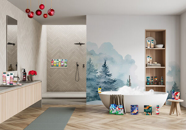 Virtuelles Badezimmer.