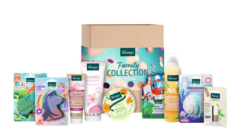 Kneipp Family Collection mit Inhalten