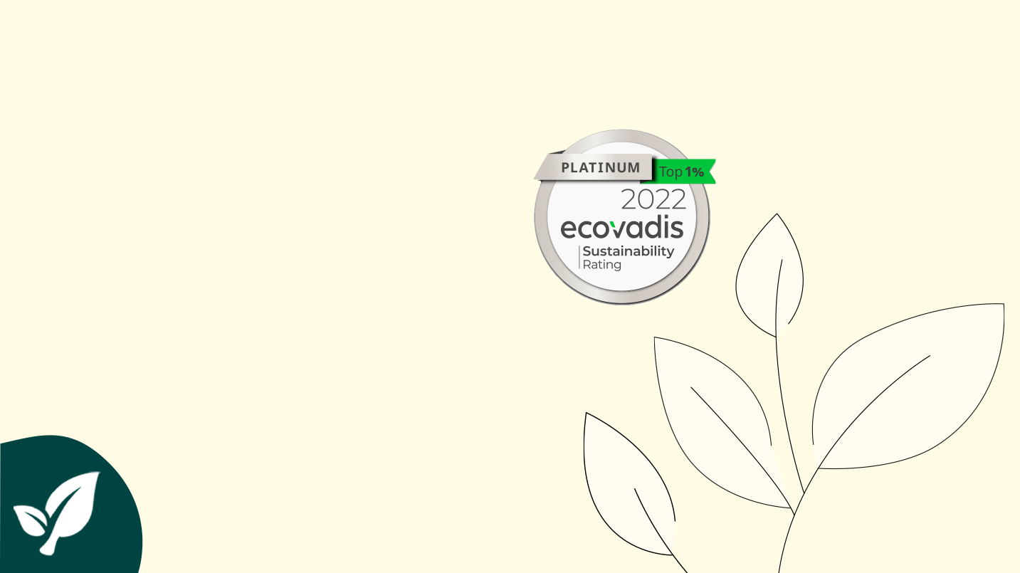 Kneipp mit der Ecovadis Platinum-Medaille ausgezeichnet