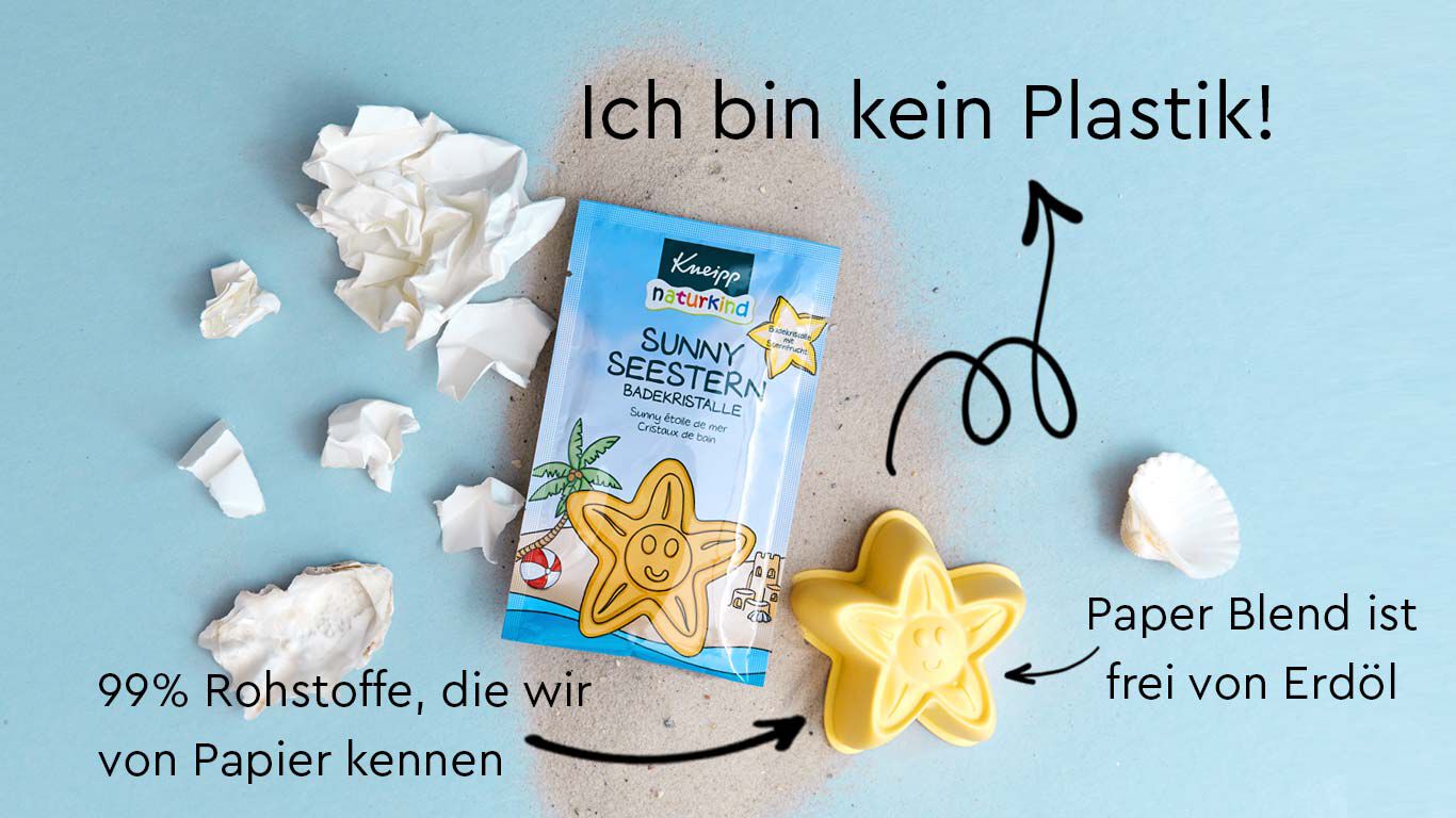 Paper Blend besteht aus nachwachsenden Rohstoffen