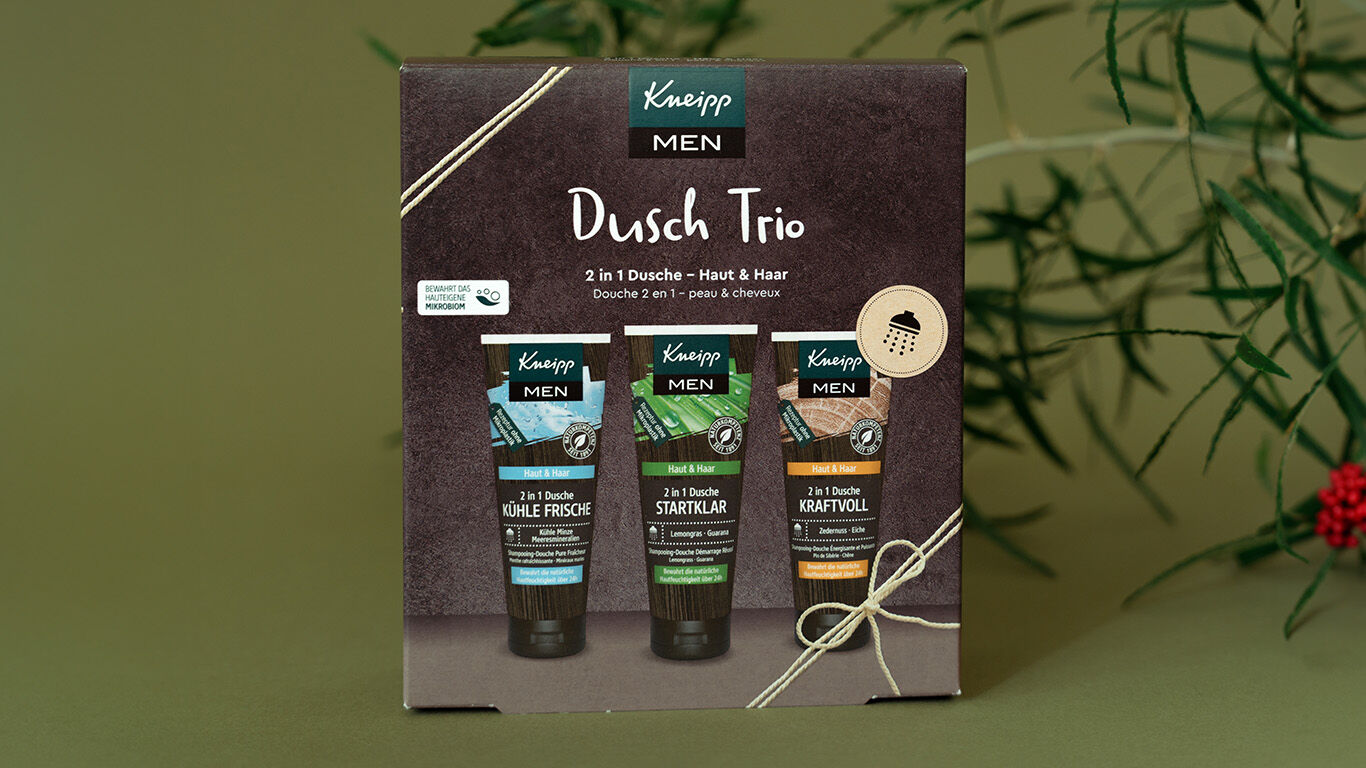 Kneipp Men Geschenkpackung Dusch Trio