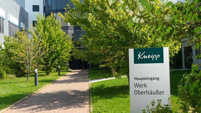 Vorderansicht des Kneipp® Headquarters.