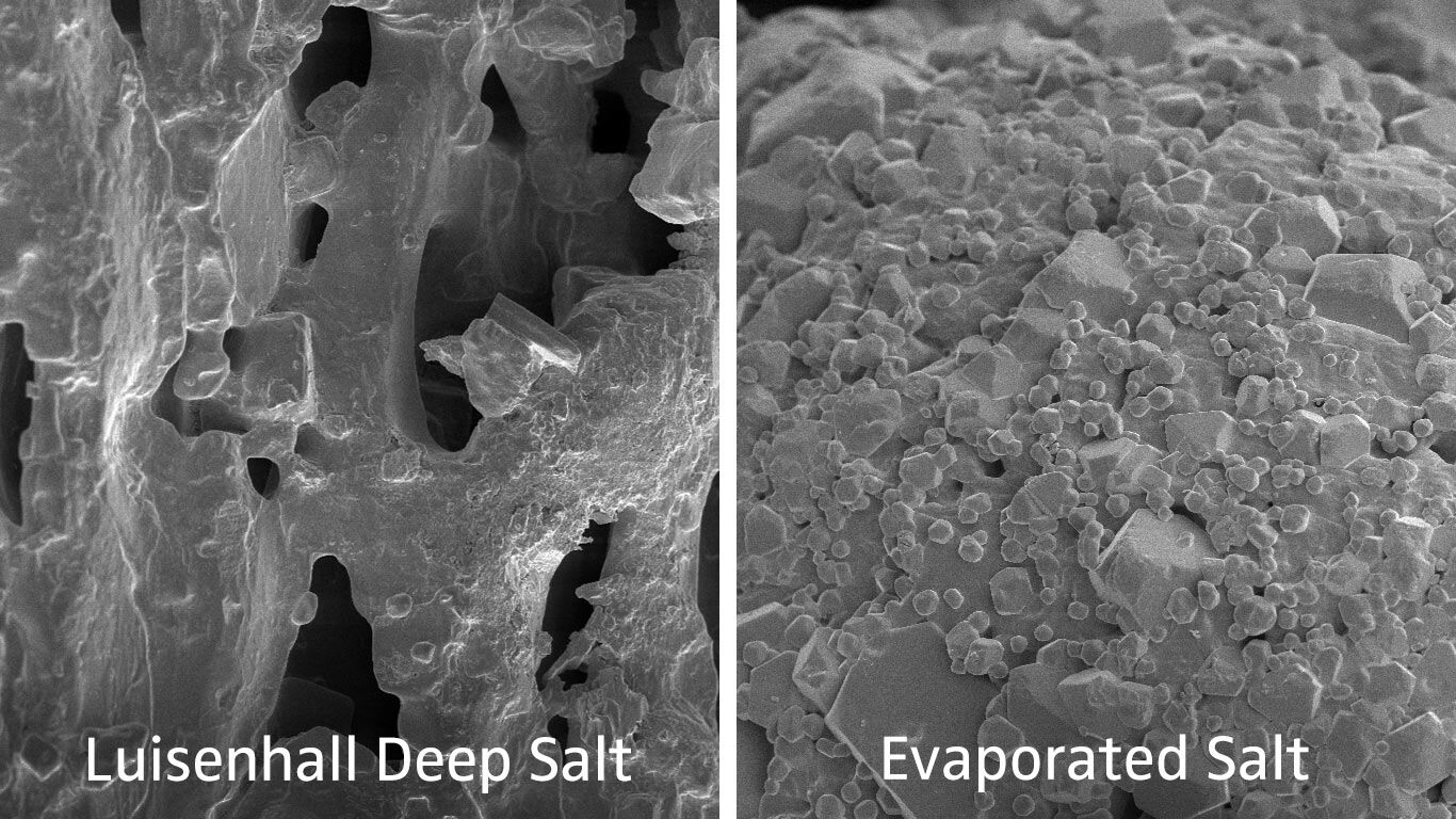 Luisenhaller salt in comparison