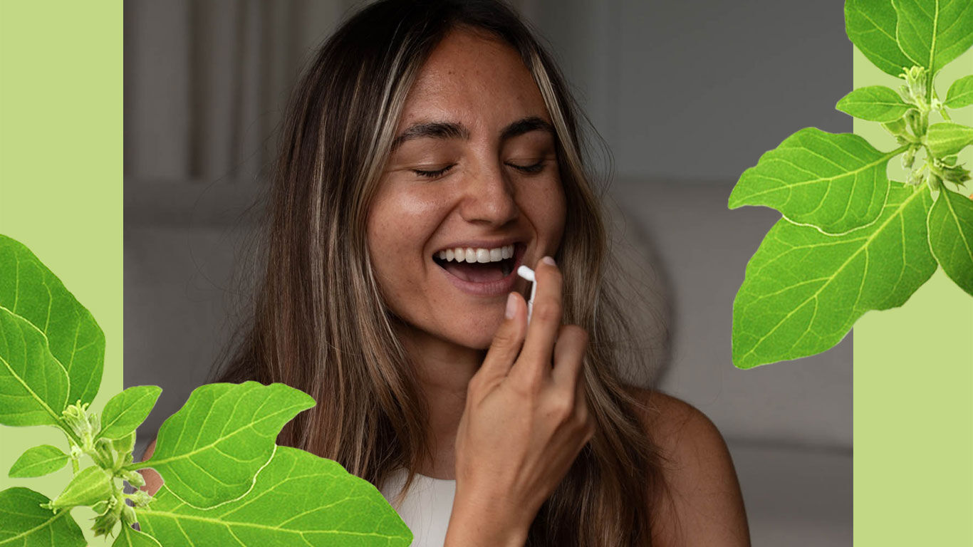 Ashwagandha Spray zum Entspannen.