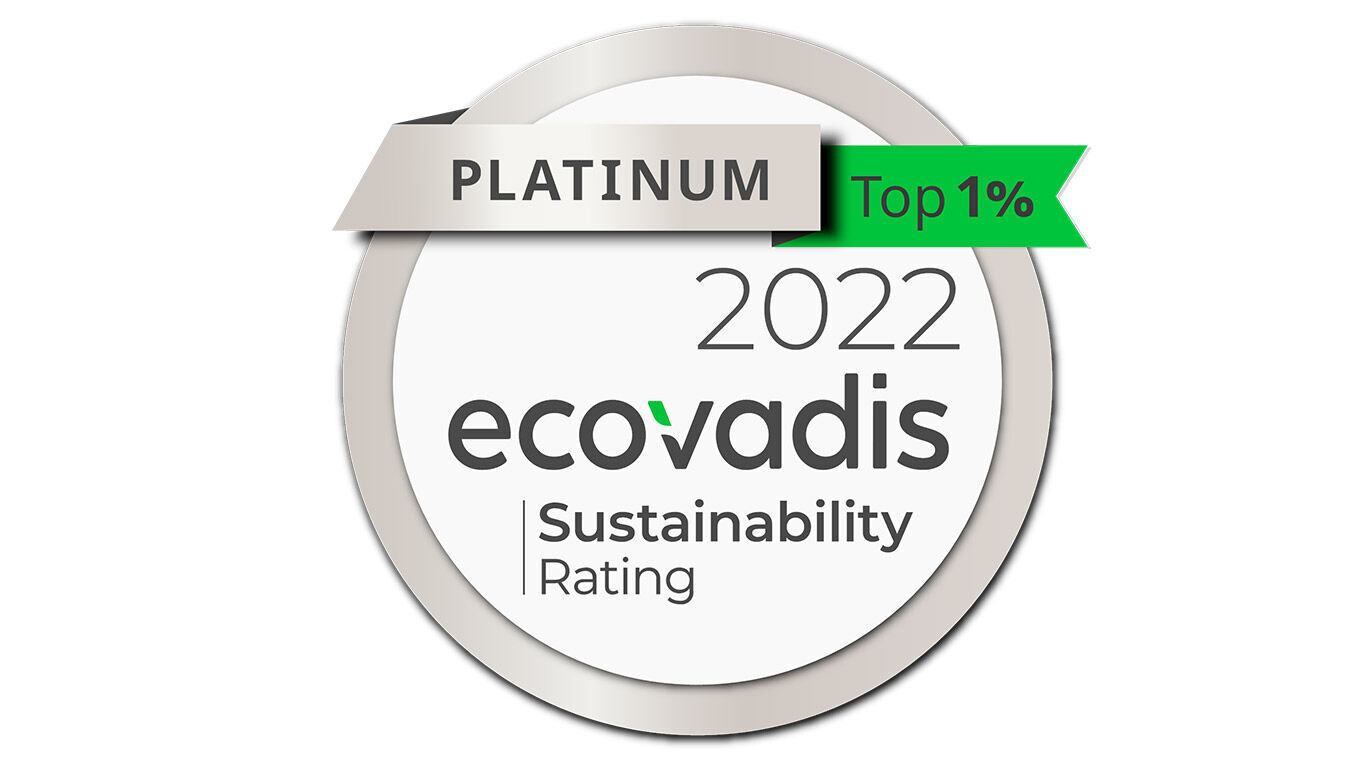 Kneipp hat von Ecovadis, dem grössten Anbieter für Nachhaltigkeitsbewertungen, das Platinum-Ranking erhalten.