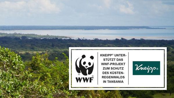 Naturbild mit Auszeichnung des WWF für Kneipp®.