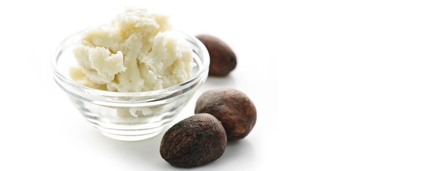 Shea butter helps to smooth the skin