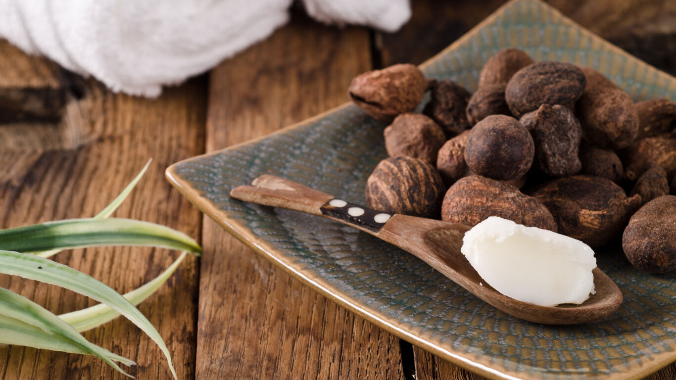 Die Sheabutter aus der Sheanuss für ein geschmeidiges Hautgefühl