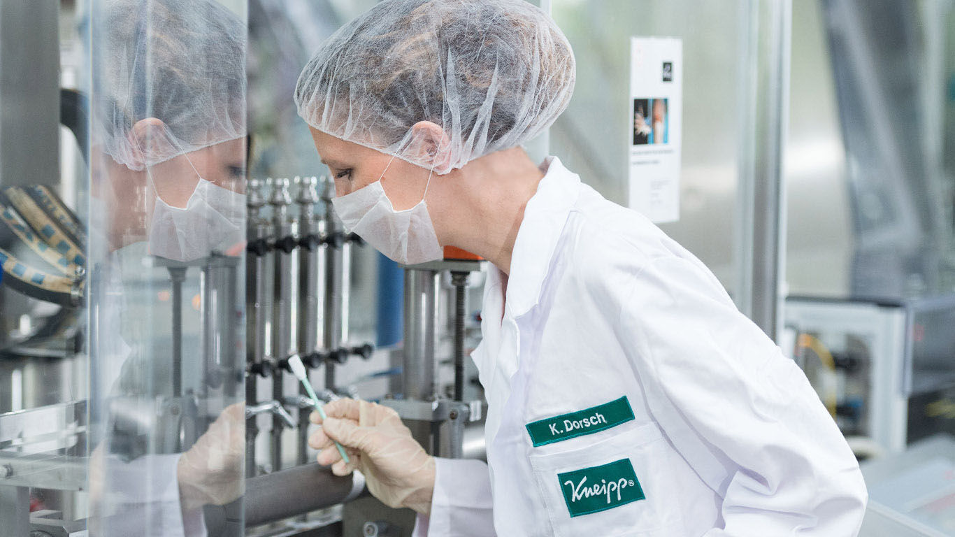 Gestion de la qualité chez Kneipp