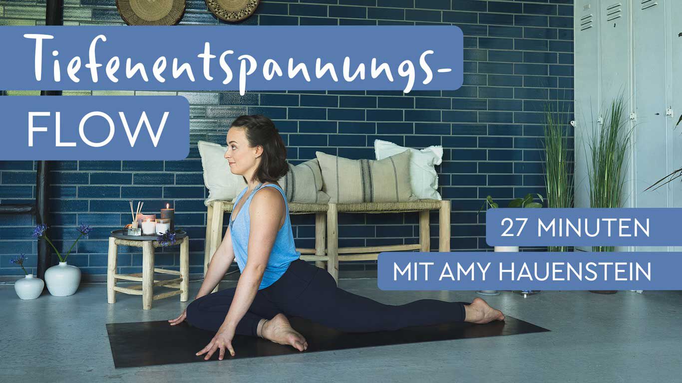 Yoga avec Amy Hauenstein : Le flux de relaxation profonde