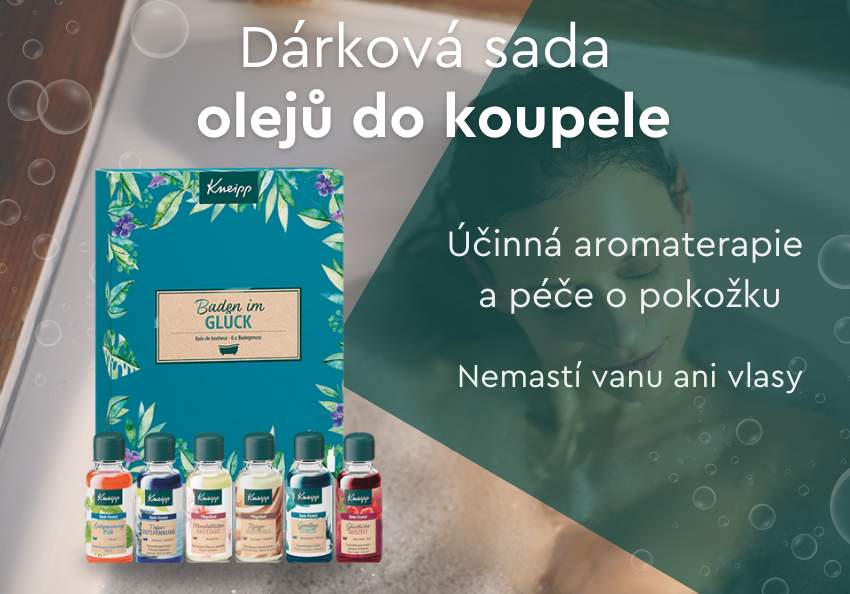 Dárková sada olejů do koupele