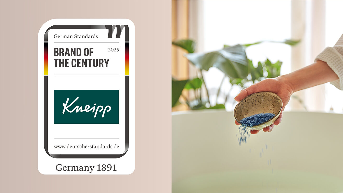 クナイプは“Brand of the Century”を受賞しました