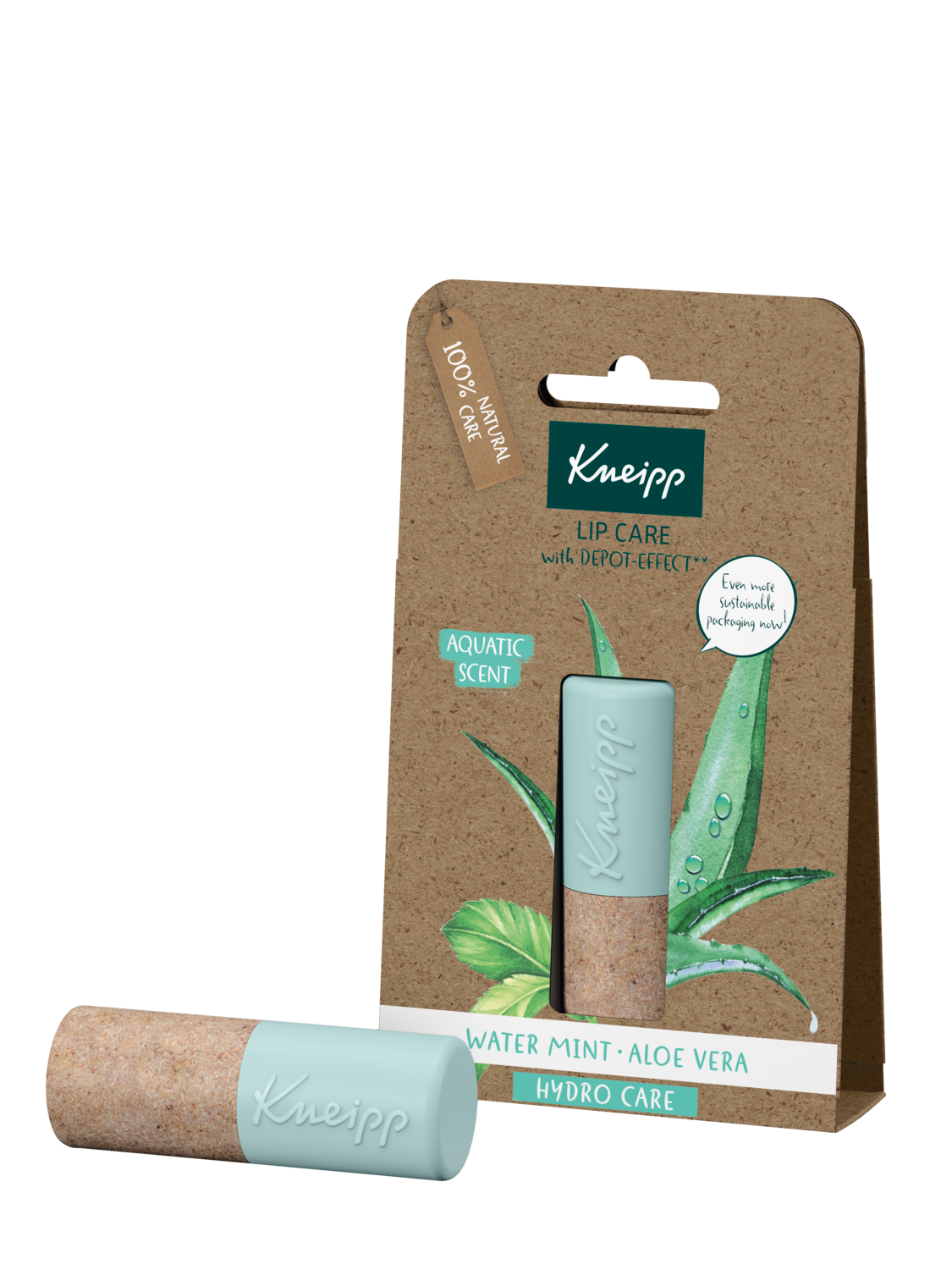 Balz&aacute;m na rty Aloe vera - Pohled zepředu