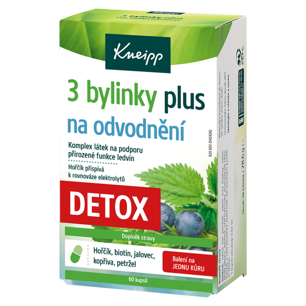 Kneipp&reg; 3 bylinky na odvodněn&iacute;