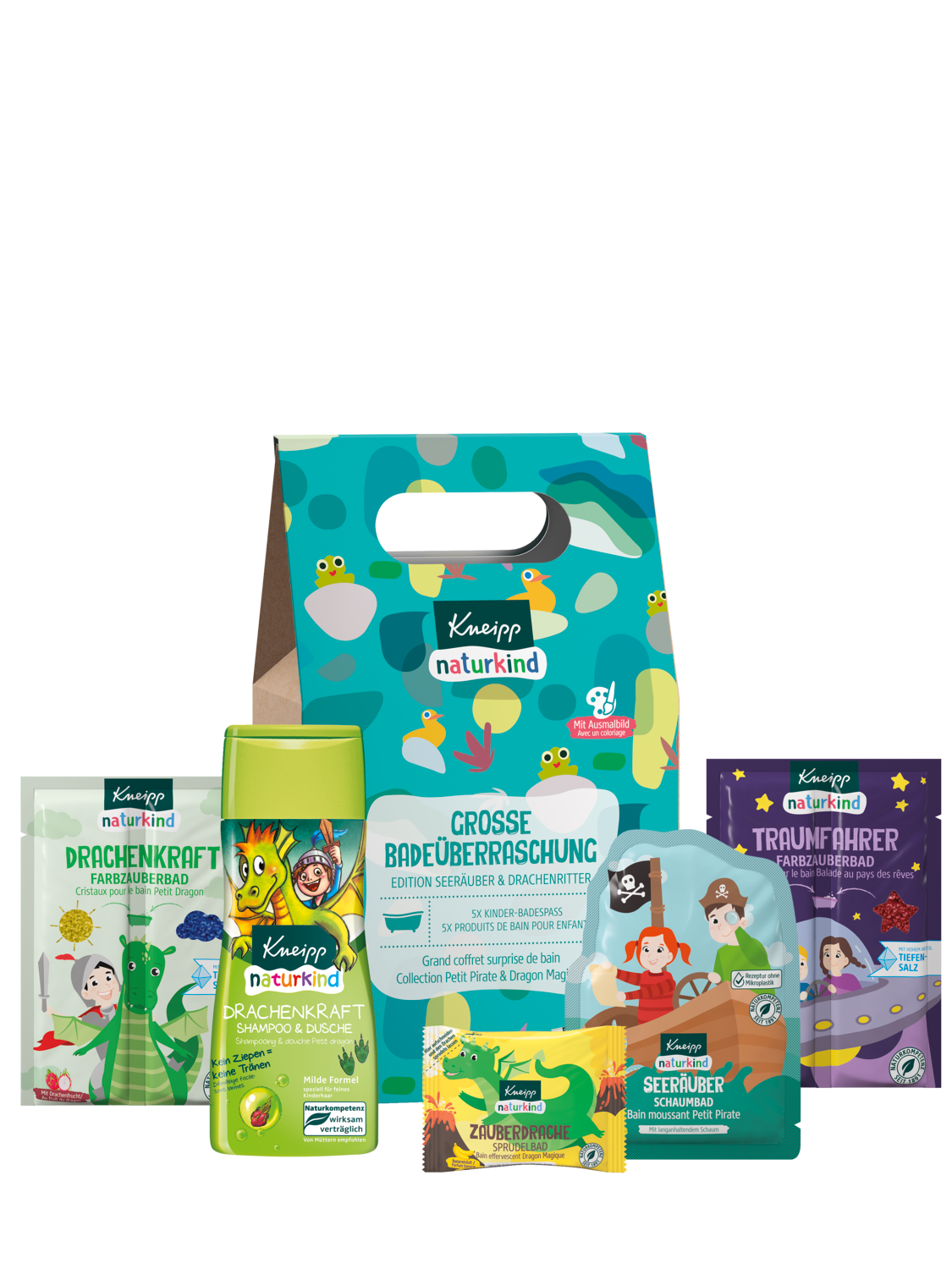 Velk&eacute; koupac&iacute; překvapen&iacute; pro kluky - Pohled zepředu