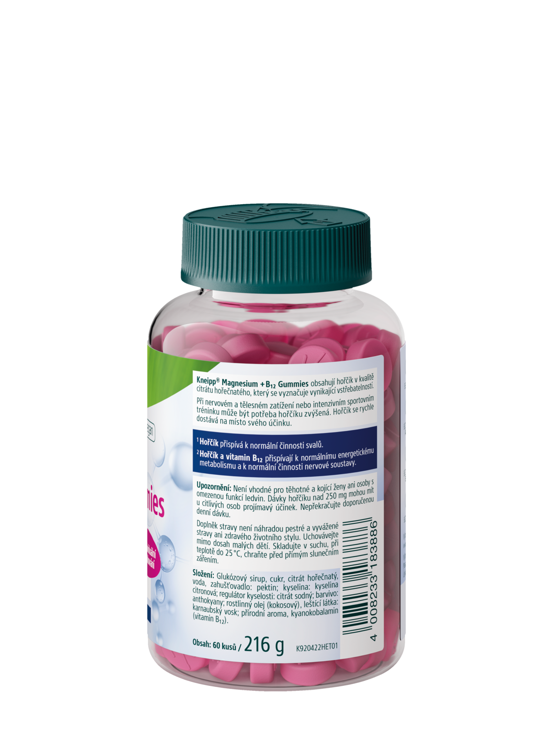 Magnesium + B12 Gummies - Prav&yacute; pohled