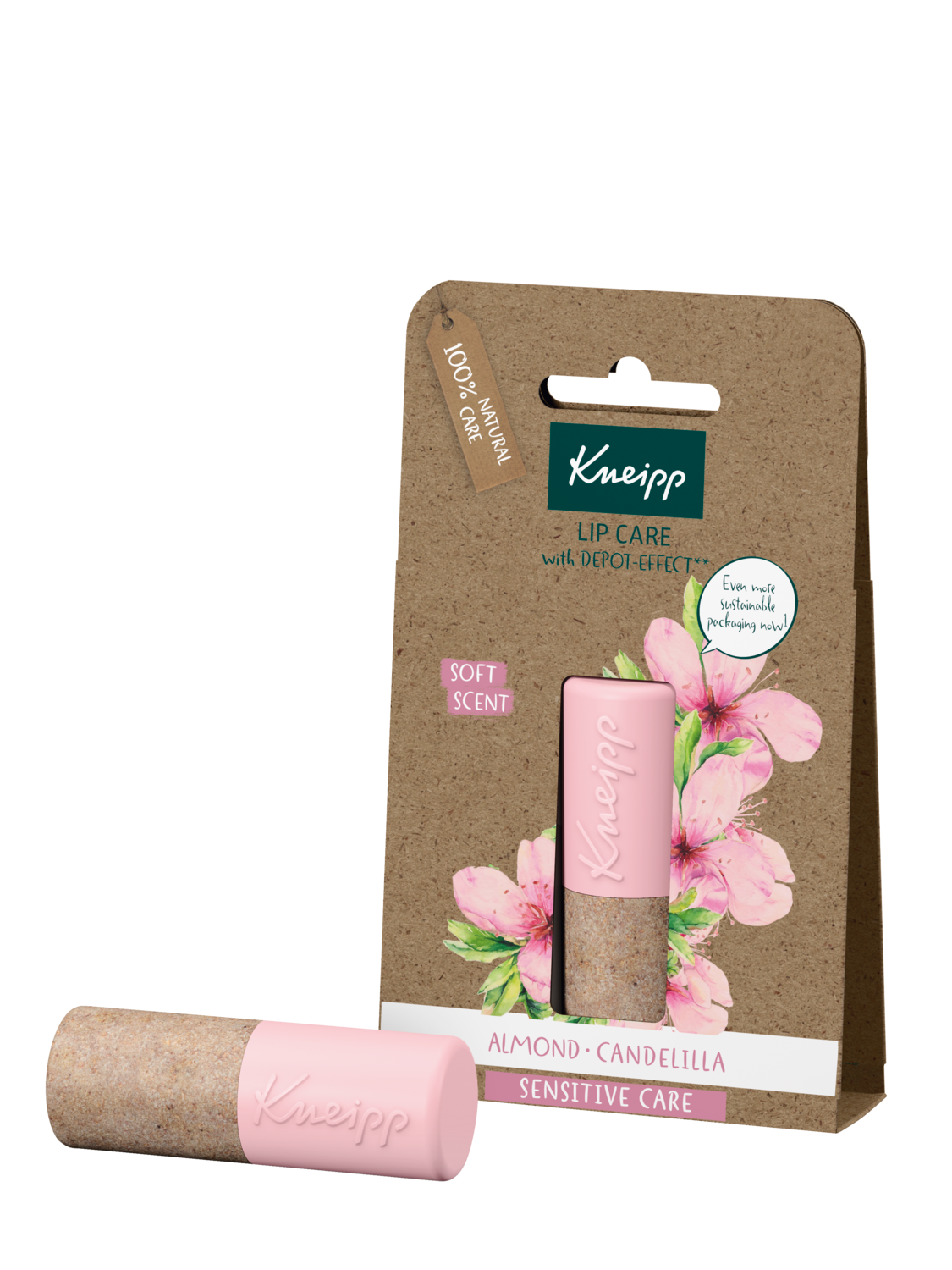 Balz&aacute;m na rty Mandle - Pohled zepředu