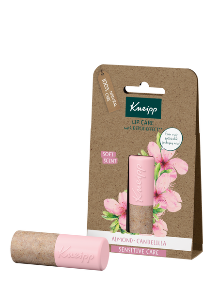 Balzám na rty Mandle - Pohled zepředu