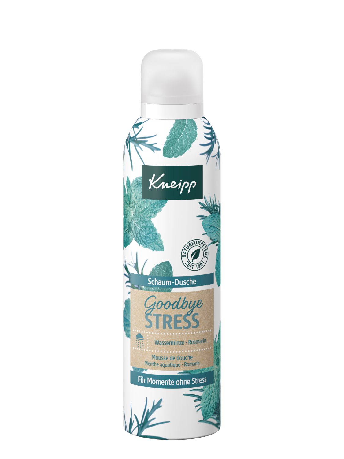 Sprchov&aacute; pěna Goodbye Stress - Pohled zepředu