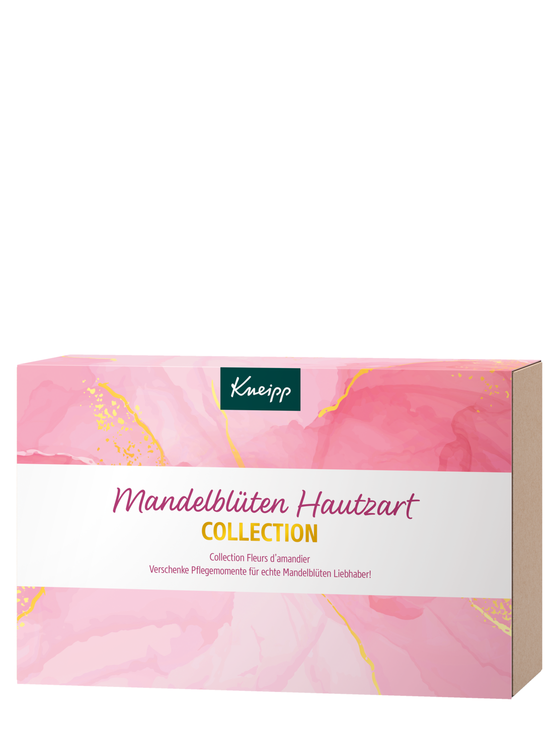 Pr&eacute;miov&yacute; set Mandlov&eacute; květy - Pohled zepředu