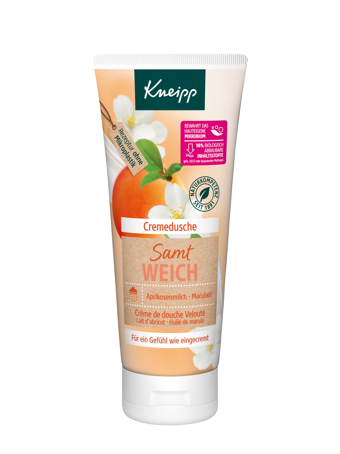 Sprchov&yacute; gel As soft as velvet - Pohled zepředu