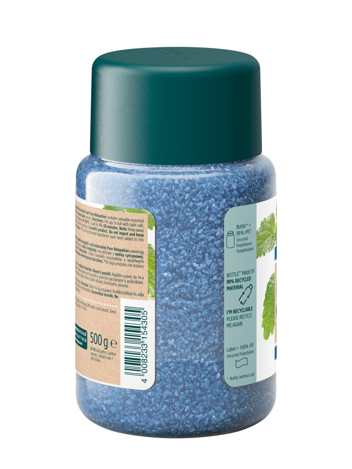 Sůl do koupele Dokonal&yacute; odpočinek - Zadn&iacute; pohled