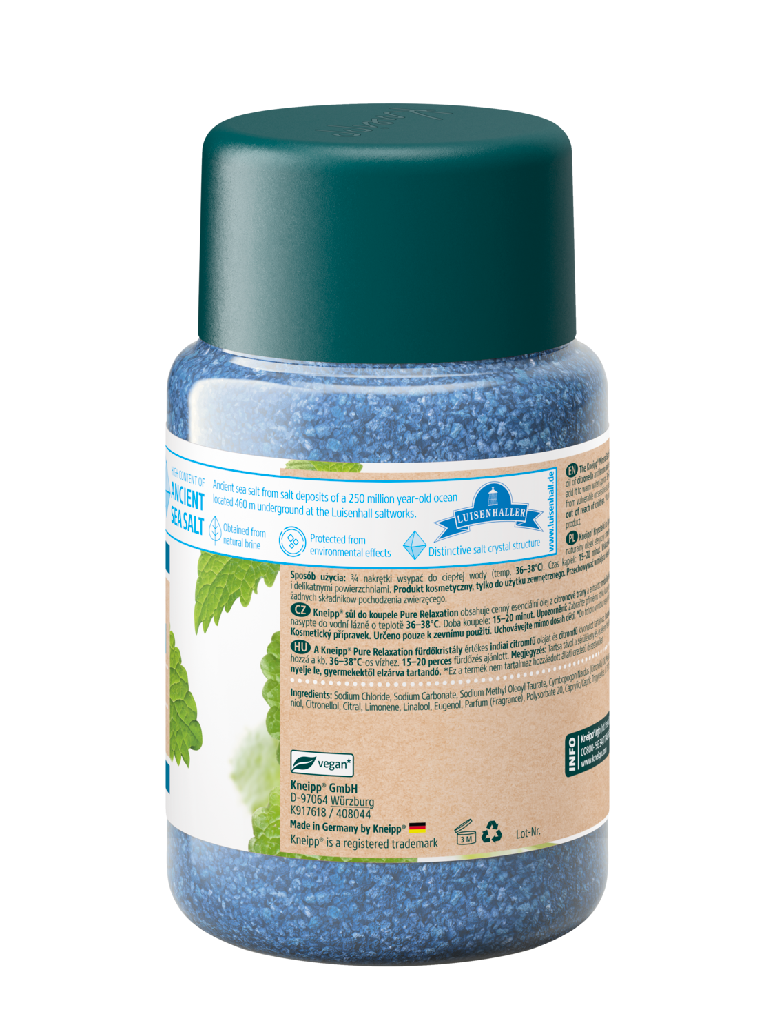 Sůl do koupele Dokonal&yacute; odpočinek - Lev&yacute; pohled