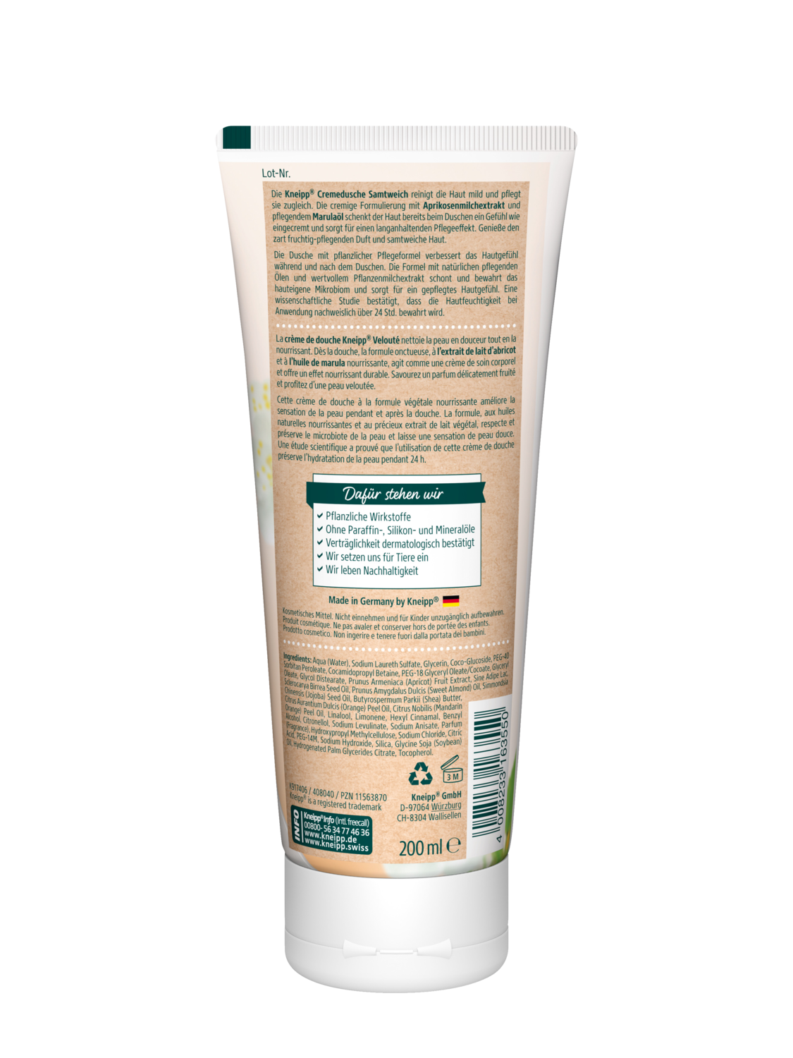 Sprchov&yacute; gel Radost ze života - Zadn&iacute; pohled