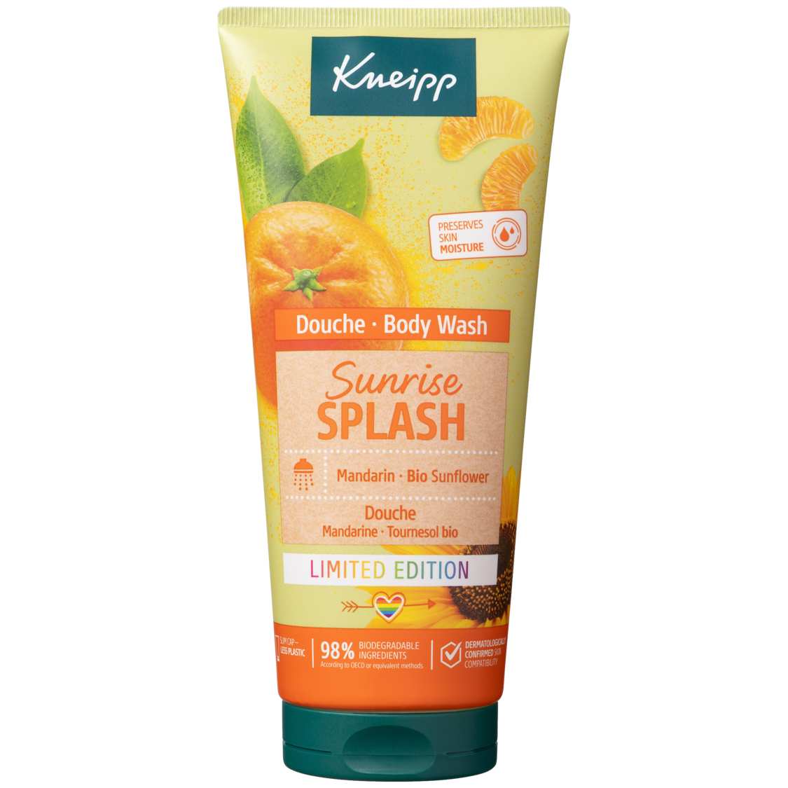 Sprchov&yacute; gel Sunrise splash - Pohled zepředu