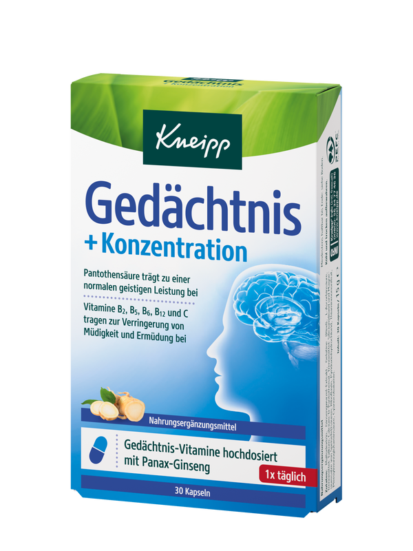 Kneipp Paměť a koncentrace