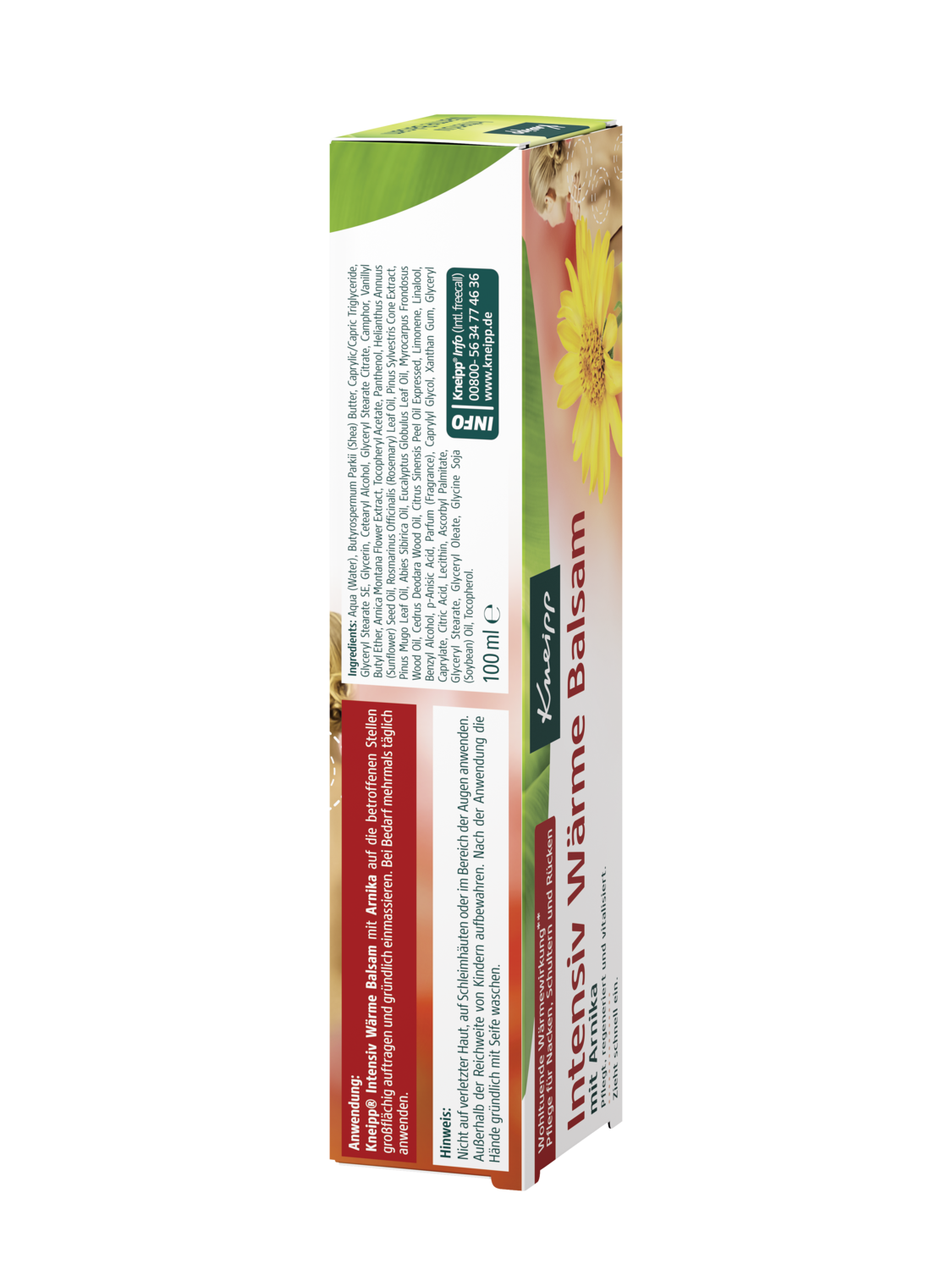 Hřejiv&yacute; balz&aacute;m s arnikou - Lev&yacute; pohled