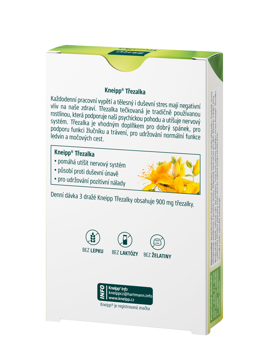 Kneipp&reg; Třezalka - Zadn&iacute; pohled