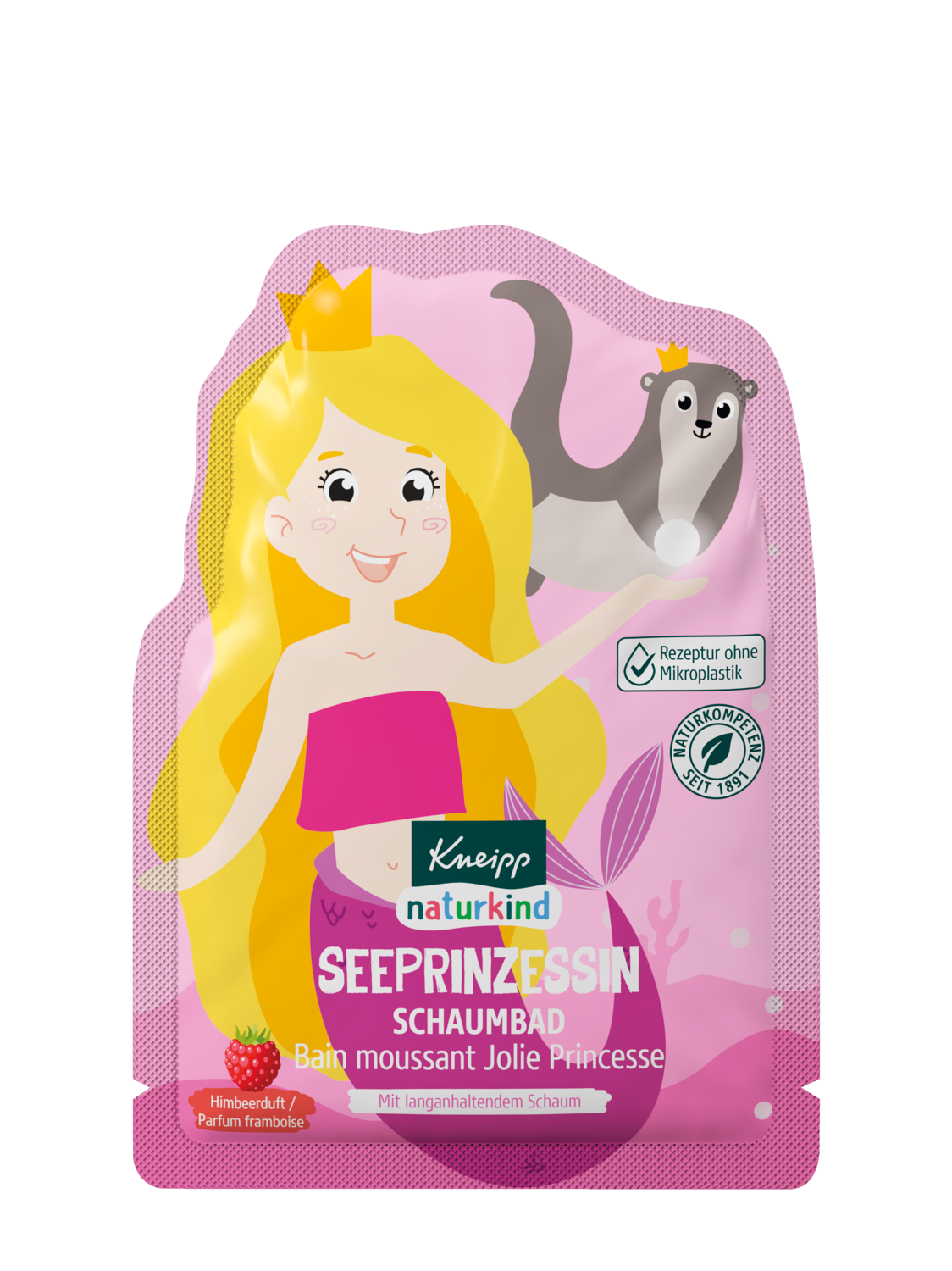 Pěna do koupele Mořsk&aacute; princezna - Pohled zepředu