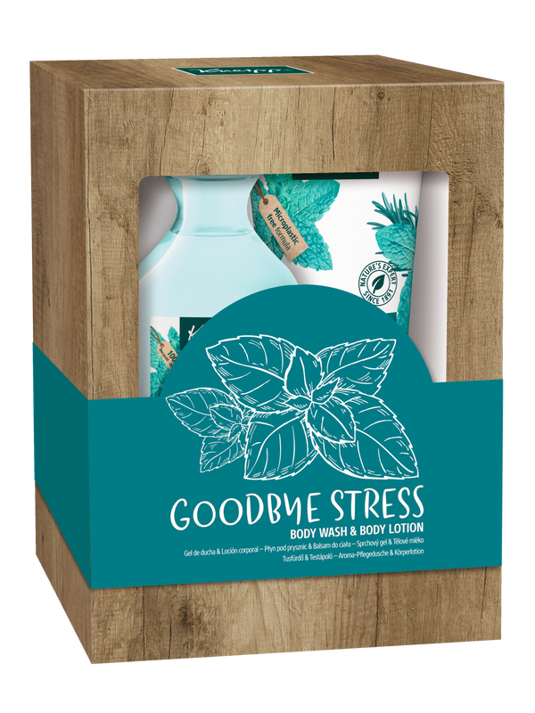 Dárková sada sprchový gel a tělové mléko Goodbye Stress
