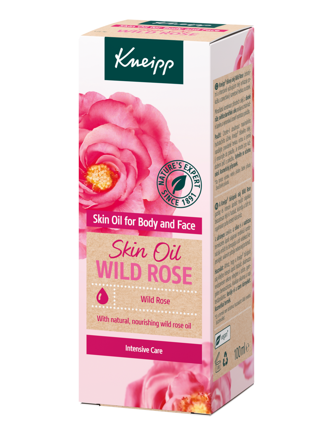 Tělov&yacute; olej Divok&aacute; růže - Lev&yacute; pohled