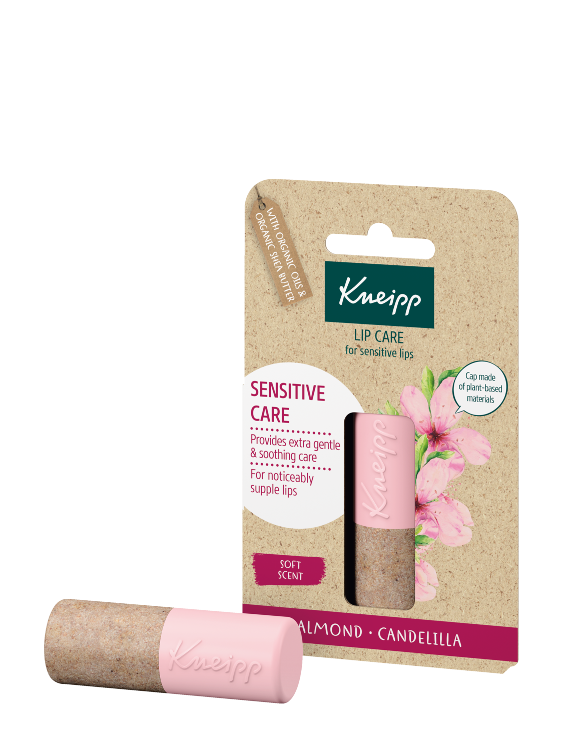 Balz&aacute;m na rty Mandle - Pohled zepředu