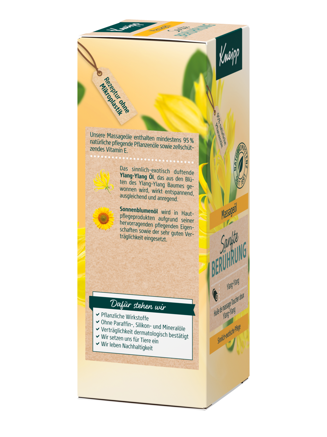 Mas&aacute;žn&iacute; olej Ylang-Ylang - Prav&yacute; pohled