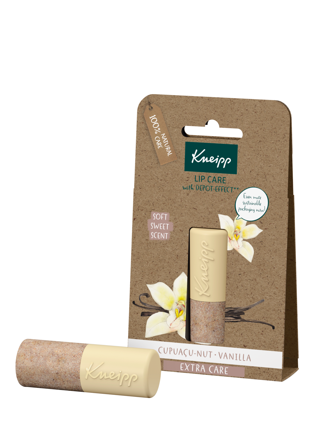 Balz&aacute;m na rty Vanilka - Pohled zepředu