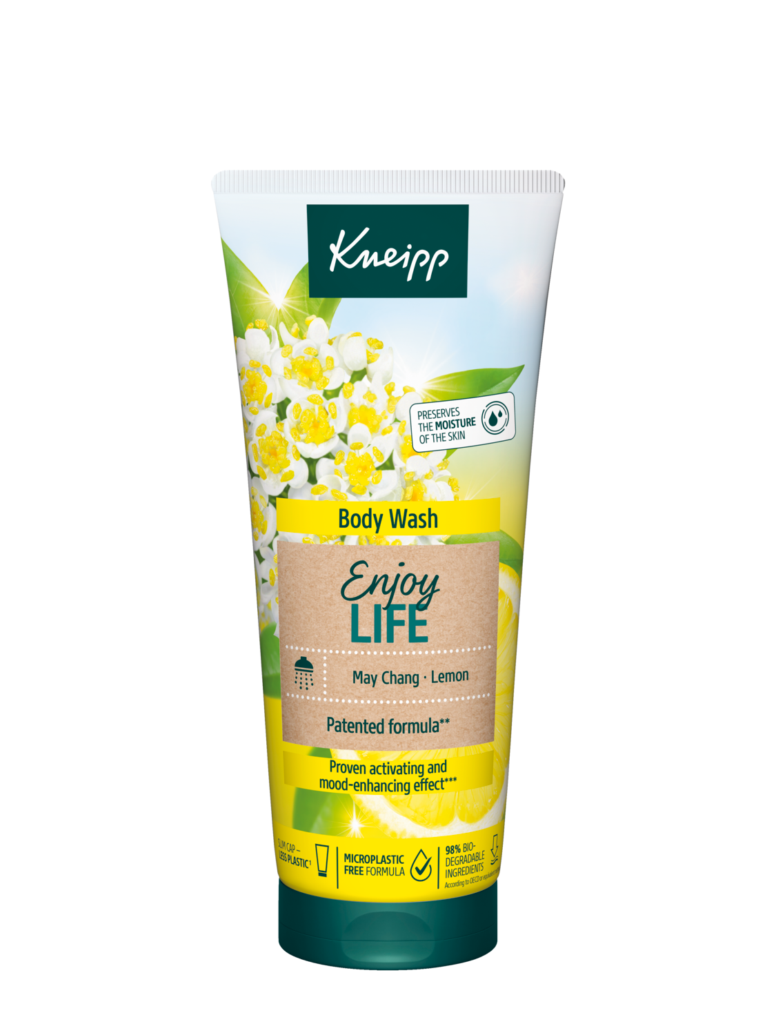 Sprchov&yacute; gel Radost ze života - Pohled zepředu