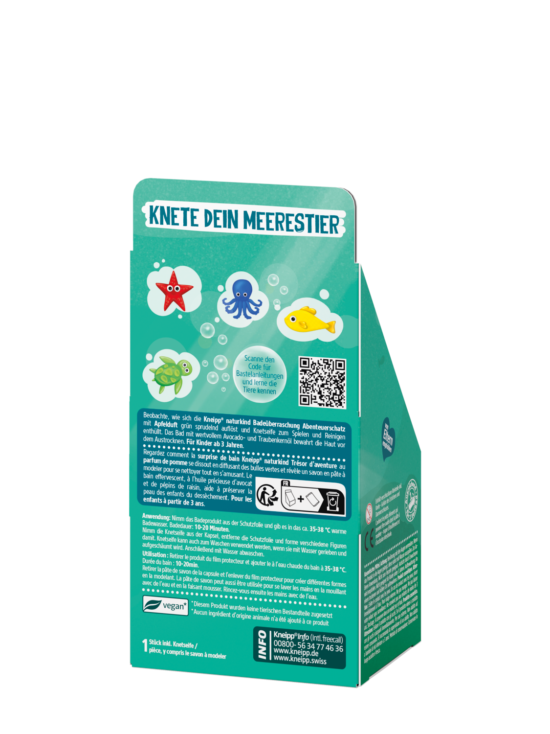 Bomba do koupele Tajemn&yacute; poklad - Zadn&iacute; pohled