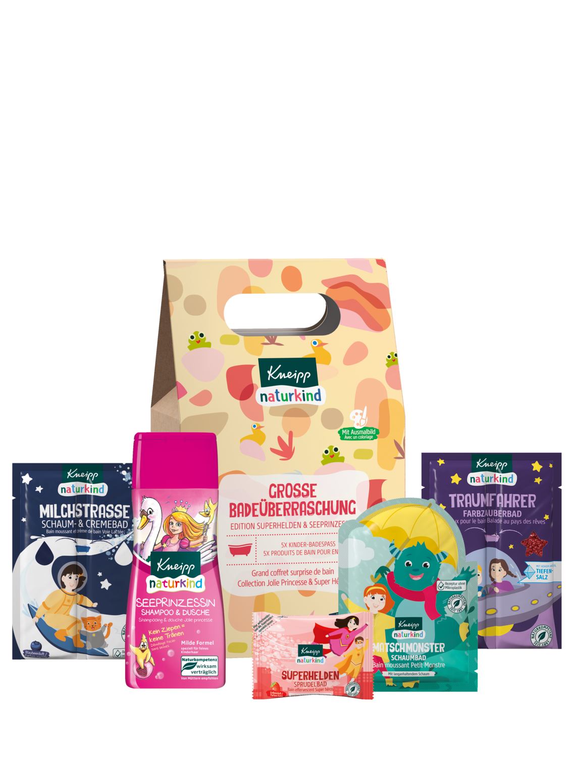 Velk&eacute; koupac&iacute; překvapen&iacute; pro holky - Pohled zepředu