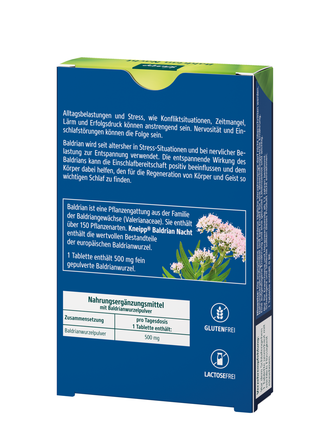 Kneipp Baldrian Nacht - R&uuml;ckansicht