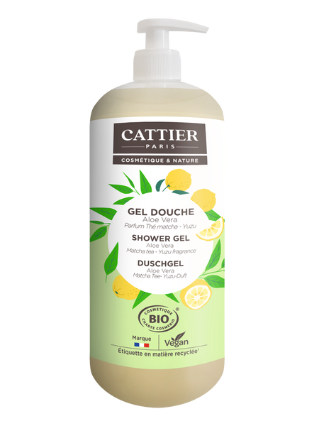 Cattier Duschgel sanft - Matcha Tee & Yuzu